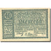 Banknote, Austria, Steyregg, 40 Heller, chalet, 1920 UNC(63) Mehl:FS 1036II