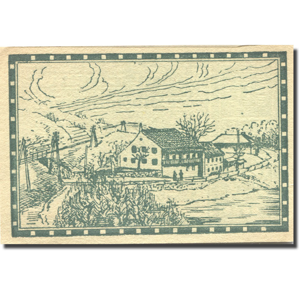 Banknote, Austria, Steyregg, 40 Heller, chalet, 1920 UNC(63) Mehl:FS 1036II