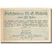 Banknote, Austria, Aschach, 20 Heller, Blason, AU(55-58), Mehl:FS 53IIb18