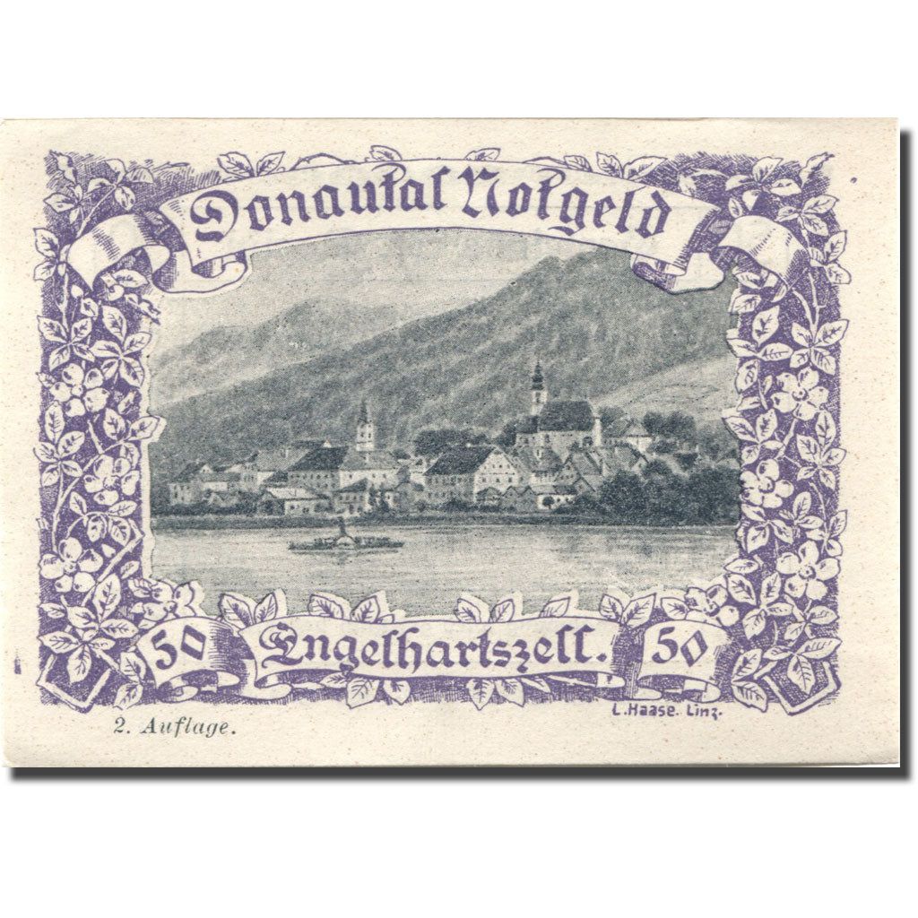 Banknote, Austria, St Aegidi, 50 Heller, village, UNC(63), Mehl:FS 127f