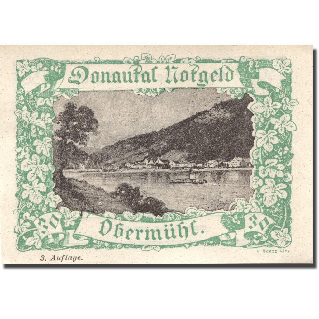 Banknote, Austria, St Martin, 30 Heller, fleuve, UNC(63), Mehl:FS 127i