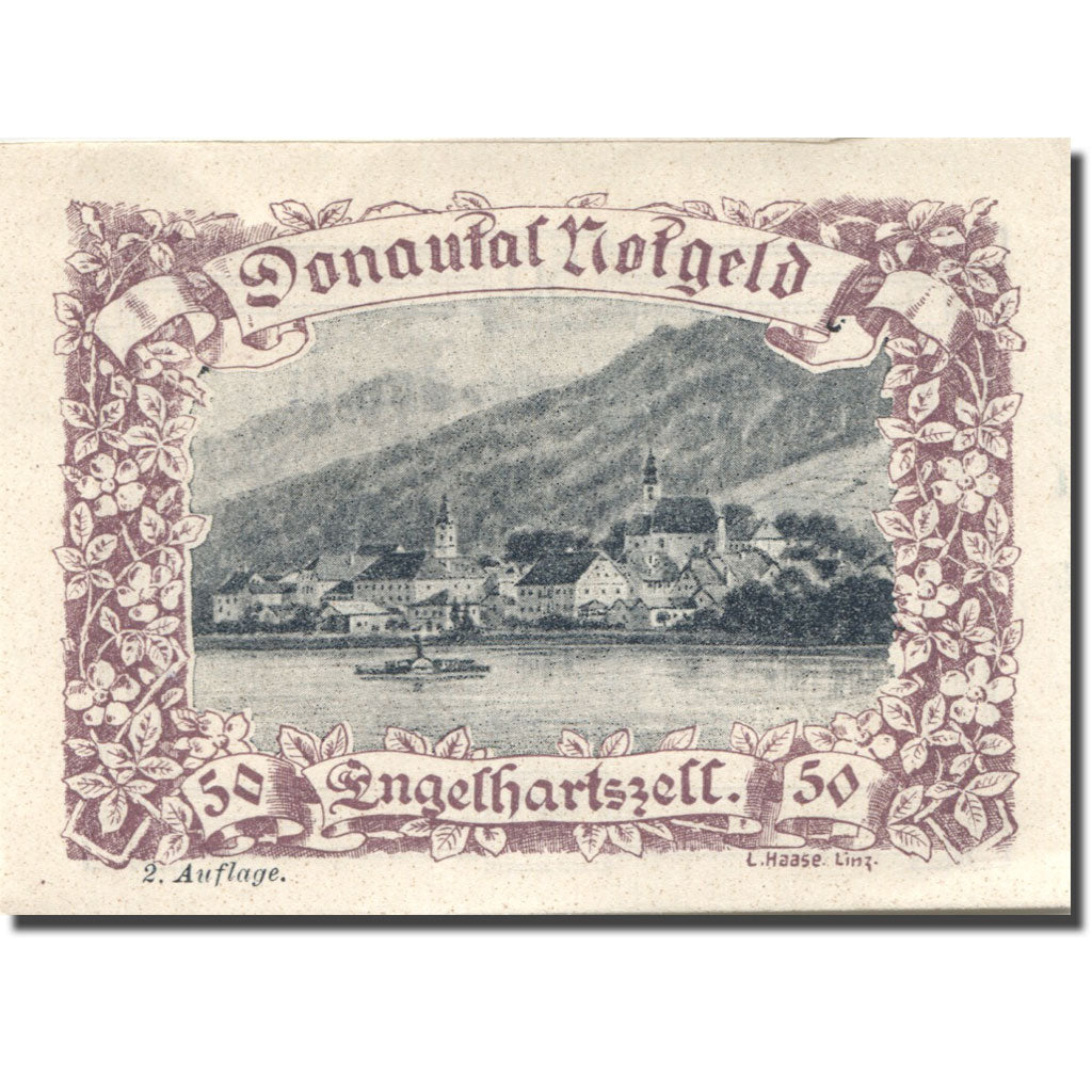 Banknote, Austria, St Aegidi, 50 Heller, paysage, UNC(63), Mehl:FS 127