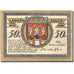 Banknote, Germany, Salza, 50 Pfennig, château, 1921 UNC(63) Mehl: 770.3a