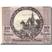 Banknote, Austria, Weissenkirchen, 10 Heller, Eglise, 1920 UNC(63) Mehl:FS 1122