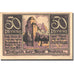 Billete, Alemania, Brehna, 50 Pfennig, Eglise, 1921, SC, Mehl:160.3