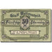 Banknote, Germany, Wattenscheid, 50 Pfennig, Mineurs, 1921 VF(20-25) Mehl:1385.1