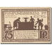 Banknote, Germany, Paderborn, 75 Pfennig, personnage, 1921 UNC(63) Mehl:1043.5