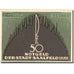 Billet, Allemagne, Saalfeld, 50 Pfennig, mairie, 1921 SPL Mehl:1155.3