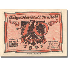 Banknote, Germany, Arnstadt, 10 Pfennig, aigle, 1921, UNC(63), Mehl:43.1