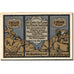 Banknote, Germany, Rottenburg, 1 Mark, personnage, 1921, AU(55-58), Mehl:49.3