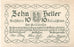 Geldschein, Österreich, Zell an der Pram, 10 Heller 1920 UNZ- Mehl:FS 1271a