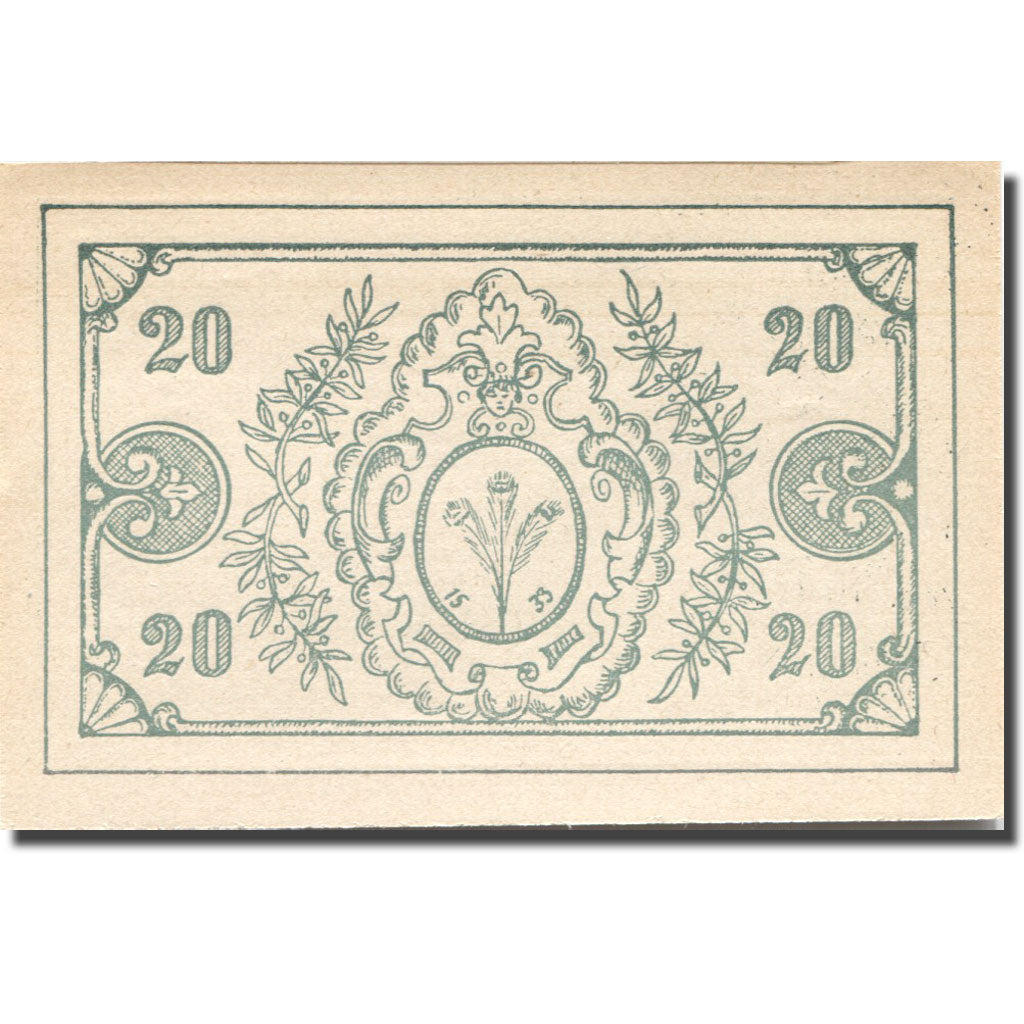 Banknote, Austria, Sarleinsbach, 20 Heller, Fleur, 1920 UNC(63) Mehl:FS 948a