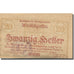Banknote Austria Windischgarsten 20 Heller paysage 1920 UNC(63) Mehl:FS 1245IIa