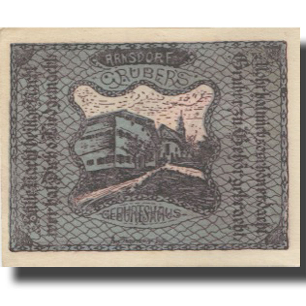 Banknote, Austria, Arnsdorf, 20 Heller, Eglise, 1920 UNC(63) Mehl:FS 498