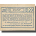 Banknote, Austria, St Johann, 20 Heller, Eglise, 1920 UNC(63) Mehl:FS 894aa