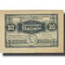 Banknote, Austria, Kremsmunster, 20 Heller château, 1920 UNC(63) Mehl:FS 476IIIa