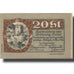 Banknote, Austria, Rattenberg, 20 Heller, château, 1920 UNC(63) Mehl:FS 821II