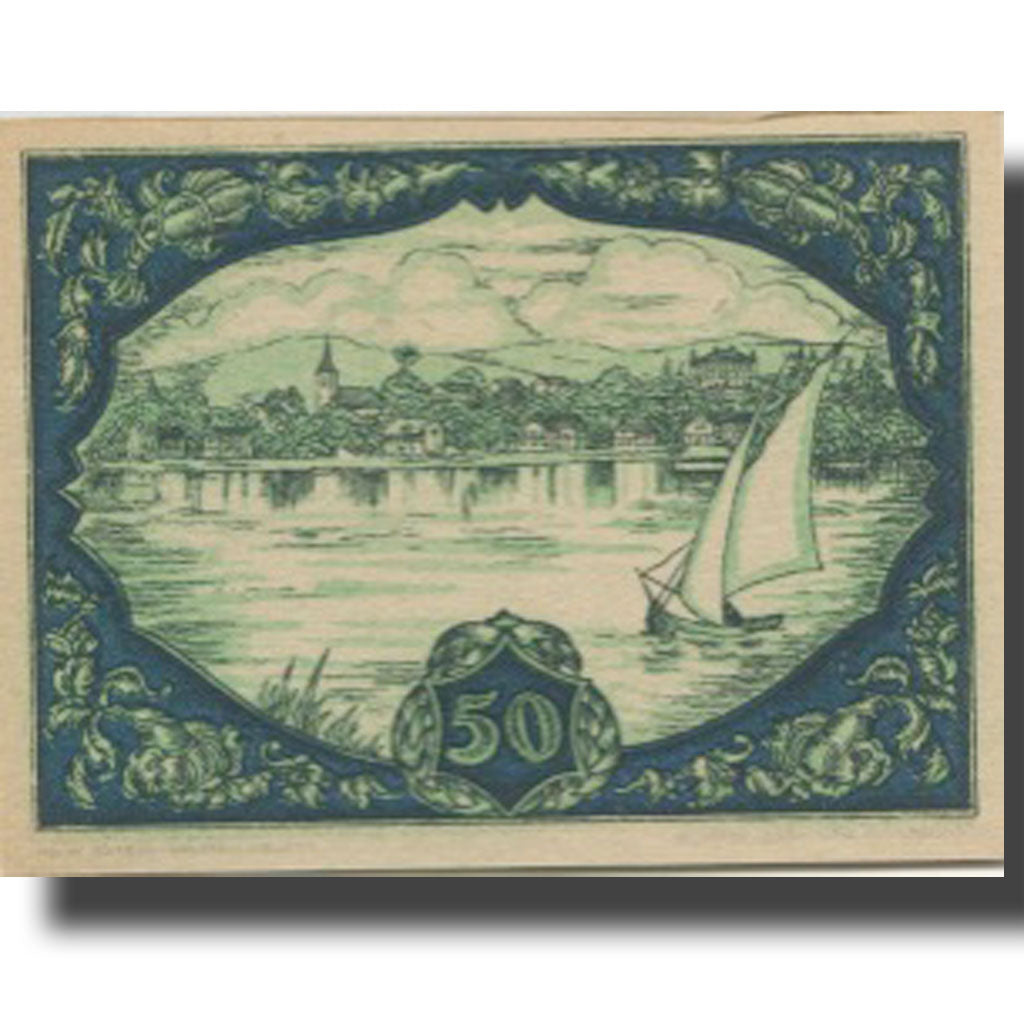 Banknote, Austria, Attersee, 50 Heller, fleuve, 1920 UNC(63) Mehl:FS 988a
