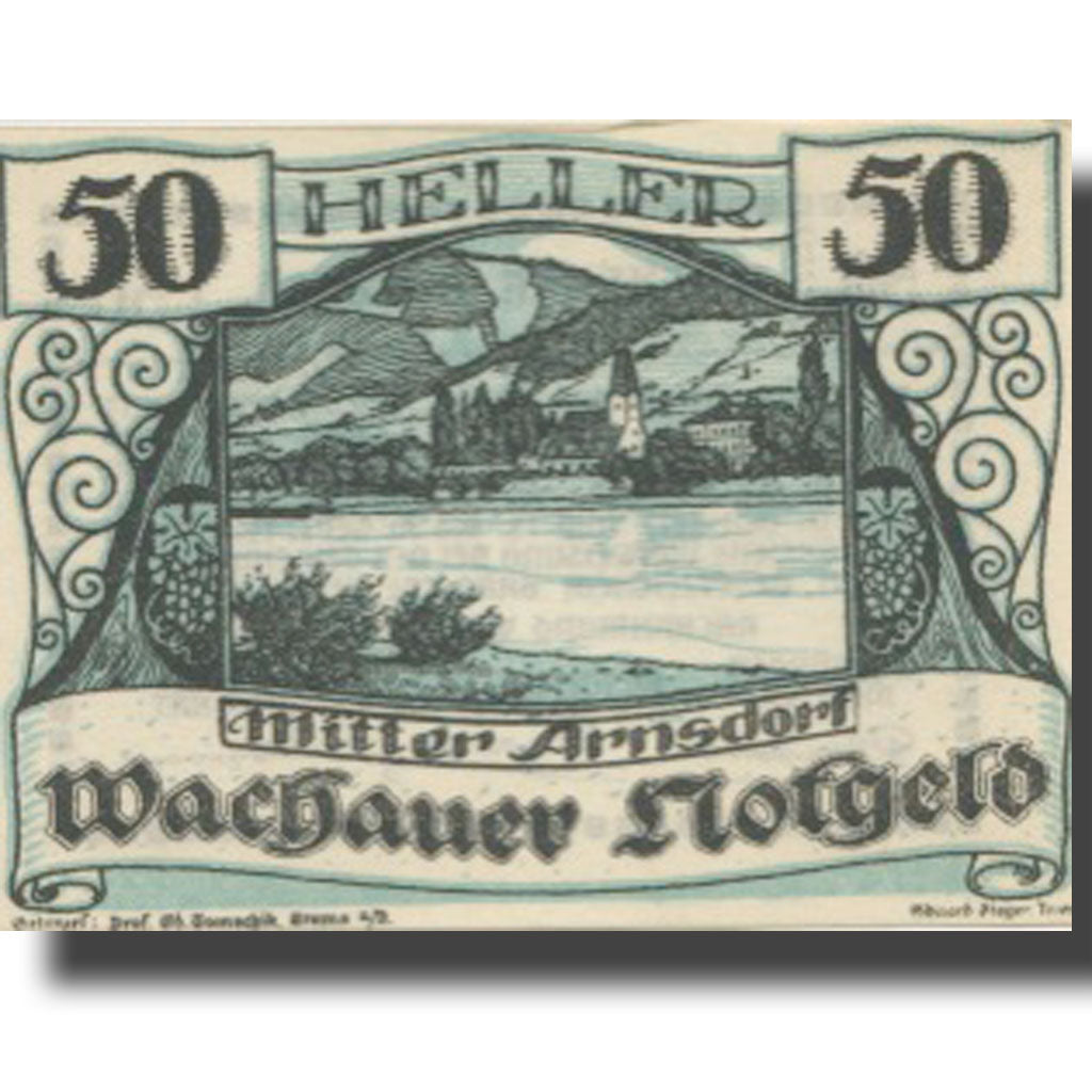 Banknote, Austria, Mitter-Arnsdorf, 50 Heller 1920 UNC(63) Mehl:FS 1122.6