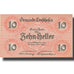 Banknote, Austria, Ernsthofen, 10 Heller, Eglise, 1920 UNC(63) Mehl:FS 184a