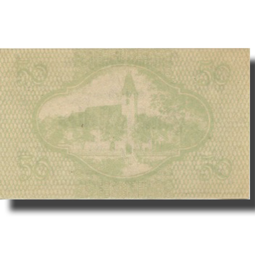 Banknote, Austria, Ernsthofen, 50 Heller, église 2, 1920, UNC(63) Mehl:FS 184a