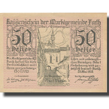 Banknote, Austria, Furth, 50 Heller, rue 1920-09-30, UNC(63), Mehl:FS 214c