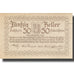 Banknote, Austria, Zell a/d Pram, 50 Heller, château, 1920 UNC(63) Mehl:FS 1271a