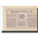 Banknote, Austria, Reichersberg, 20Heller, château 1, 1920 UNC(63) Meh:FS 828Ic2