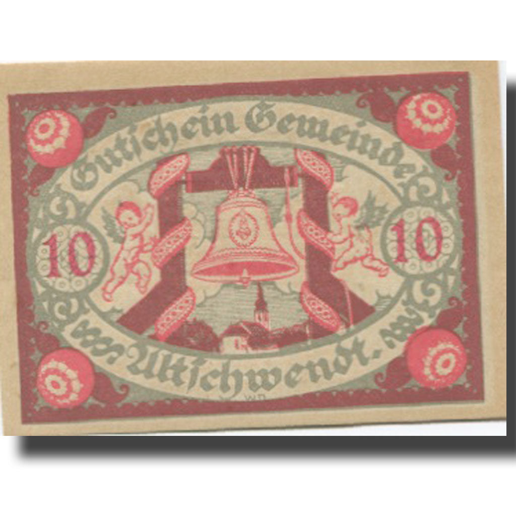 Banknote, Austria, Altschwendt, 10 Heller, Eglise, UNC(63), Mehl:FS 35IIa