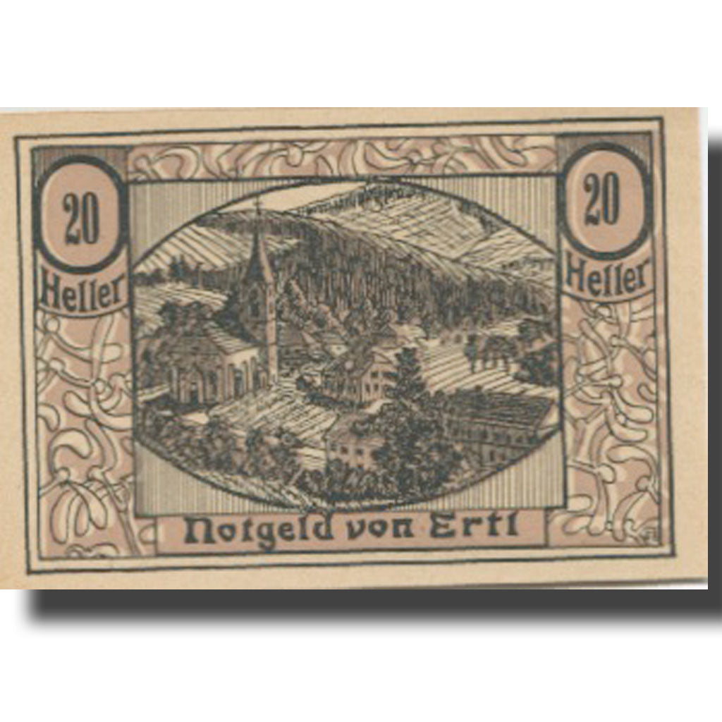 Banknote, Austria, Ertl, 20 Heller, paysage 1920-12-30, UNC(63), Mehl:FS 185