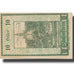 Banknote, Austria, Säusenstein, 10 Heller, Eglise, 1920 UNC(63) Mehl:FS 950a