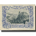 Biljet, Oostenrijk, Dichtenstein, 50 Heller, château, SPL, Mehl:FS 127f