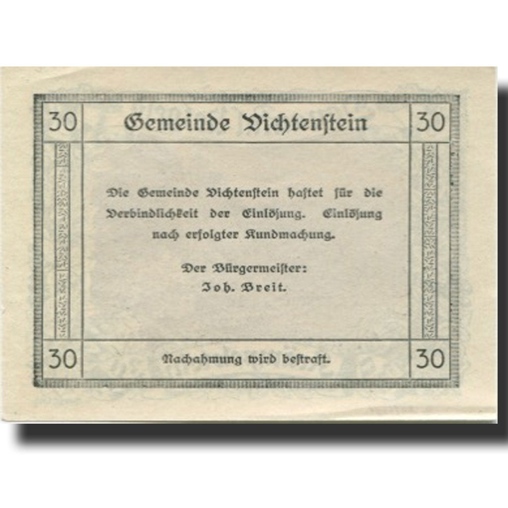 Banknote, Austria, Krämpelstein, 30 Heller, montagne, UNC(63), Mehl:FS 127j