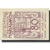 Banknote, Austria, Marialaach, 80 Heller, village, 1920 UNC(63) Mehl:FS 430
