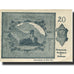 Banknote, Austria, St Nikola 20 Heller, rocher, 1920 UNC(55-58) Mehl:FS 914Ib