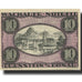 Banknote, Austria, Dürnstein, 10 Heller, château, 1920 UNC(63) Mehl:FS 1122.3IIa