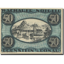 Banknote, Austria, Dürnstein 50Heller, château 2, 1920 UNC(63) Mehl:FS 1122.3IIa