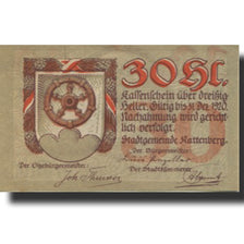 Banknote, Austria, Rattenberg, 30 Heller, Blason, 1920 UNC(63) Mehl:FS 821I