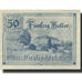 Banknote, Austria, Grafendorf, 50 Heller, château, 1920 UNC(63) Mehl:FS 682a