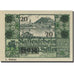 Banknote, Austria, Hainburg, 20 Heller, fleuve, 1920 UNC(63) Mehl:FS 337a