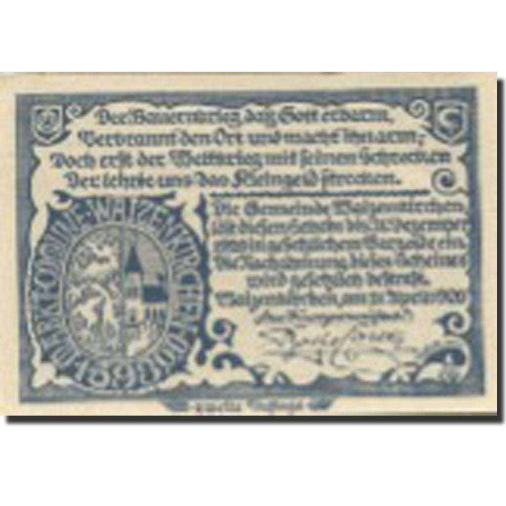 Banconote, Austria, 20 Heller, personnage, 1920, 1920-12-31, SPL, Mehl:FS 1128b