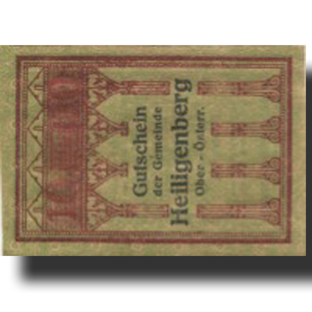 Banknote, Austria, Heiligenberg, 10 Heller face value UNC(63) Mehl:FS 361Ia