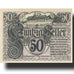 Banconote, Austria, Pongau, 50 Heller, Blason 1920-12-31, SPL, Mehl:FS 945a