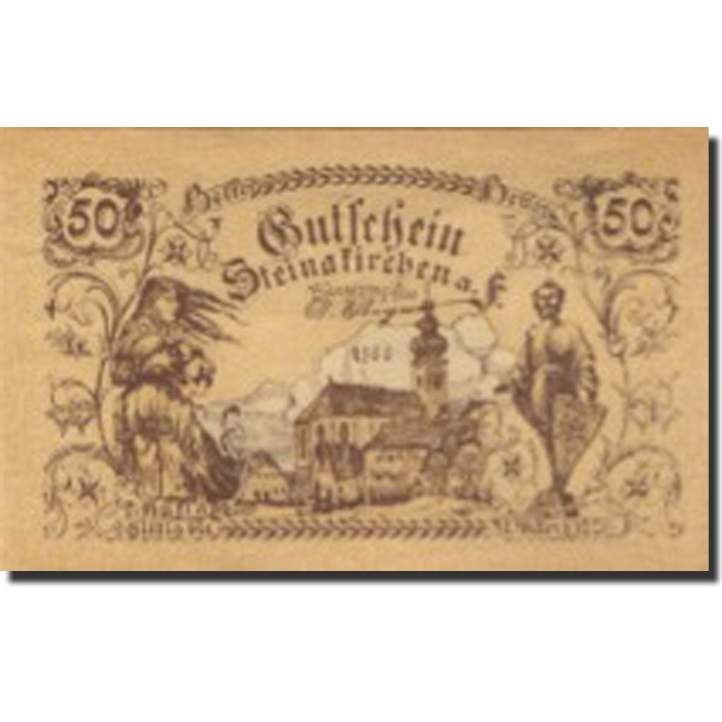 Banknote, Austria, Steinakirchen 50 Heller, village 1922 UNC(63) Mehl:FS 1017IIa
