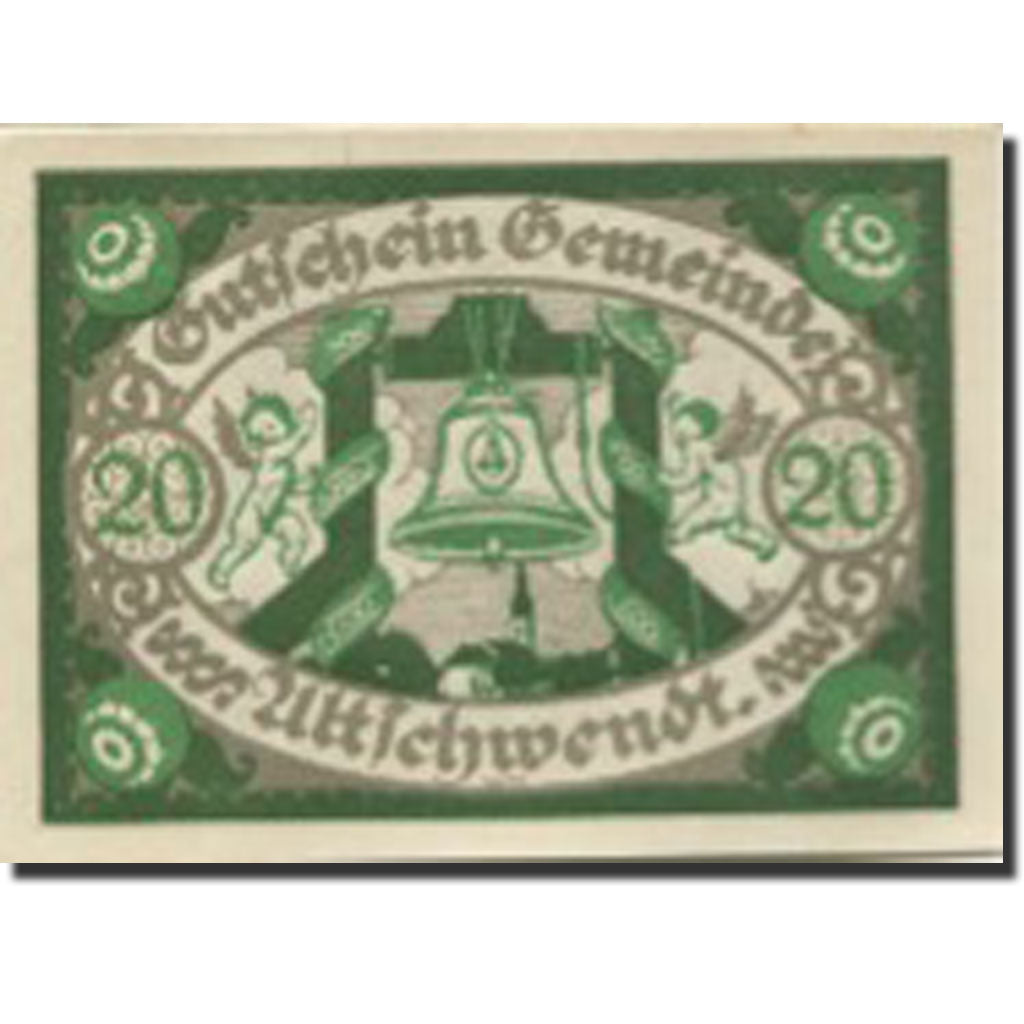 Banknote, Austria, Altschwendt, 20 Heller, Forêt, UNC(63), Mehl:FS 35IIa