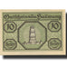 Banknote, Austria, Hallwang, 10 Heller, Monument, 1920 UNC(63) Mehl:FS 346a