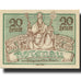 Banknote, Austria, Abtenau, 20 Heller, personnage, 1920 UNC(63) Mehl:FS 3a
