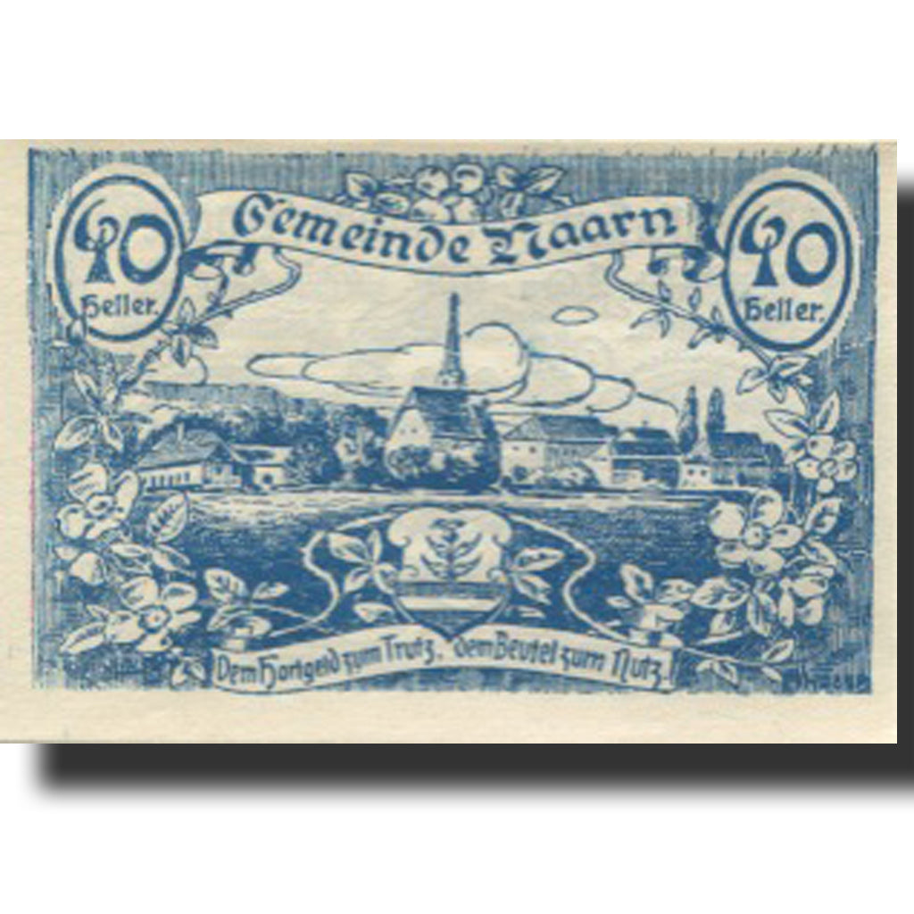 Banknote, Austria, Naarn, 40 Heller, Blason 1920-12-31, UNC(63), Mehl:FS 642a