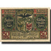 Banknote, Germany, Fürstenwalde, 50 Pfennig, Blason, 1921, UNC(63), Mehl:403.1a