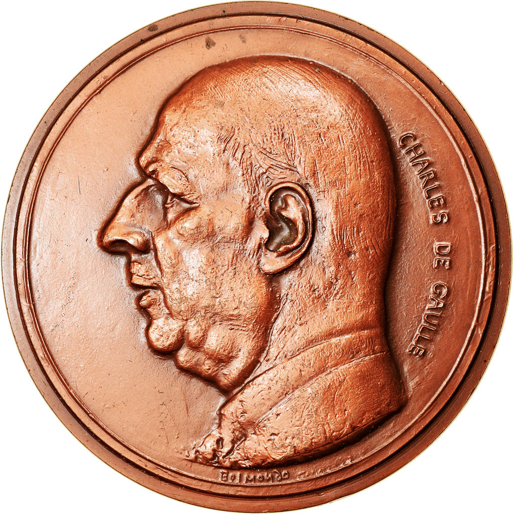 Frankreich, Medaille, De Gaulle, Colombey les Deux Eglises, La Boisserie
